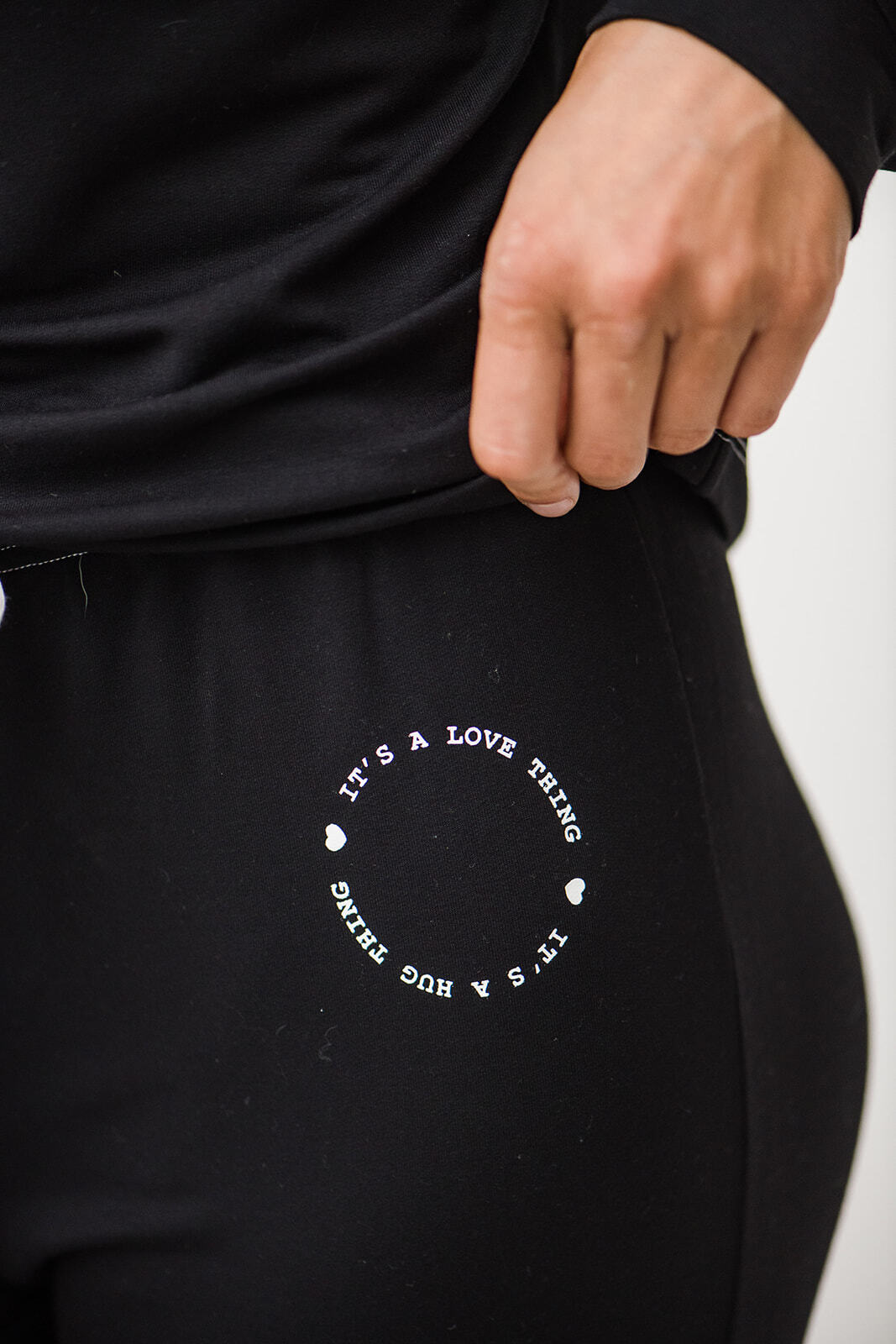 Penni Sleep Joggers | Black