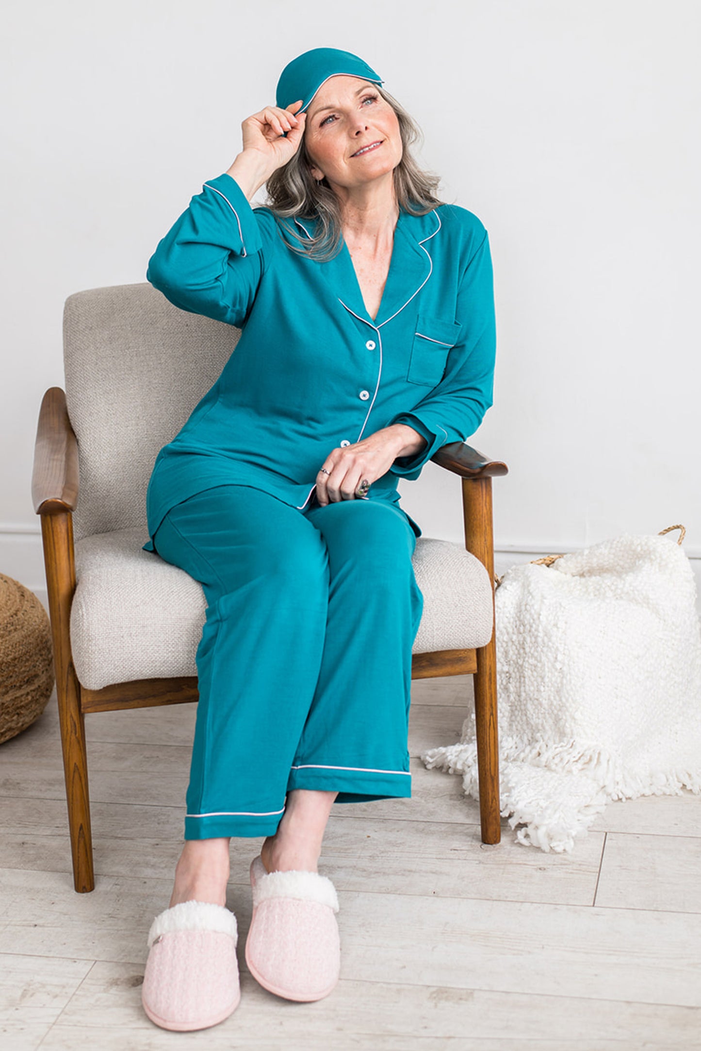 Korrah Pajama Pants | Harbour Blue