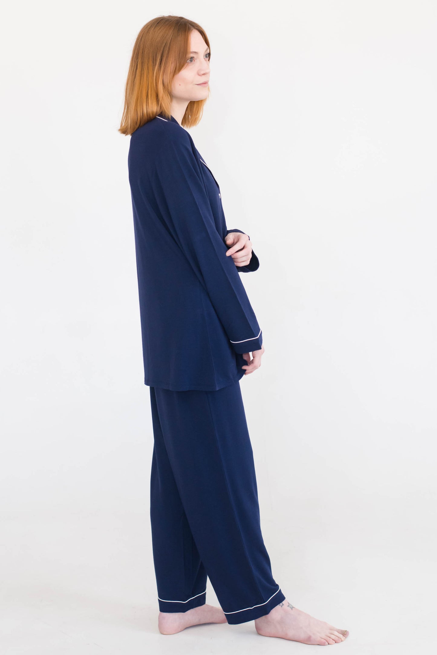 Korrah Pajama Shirt | Blue Sail