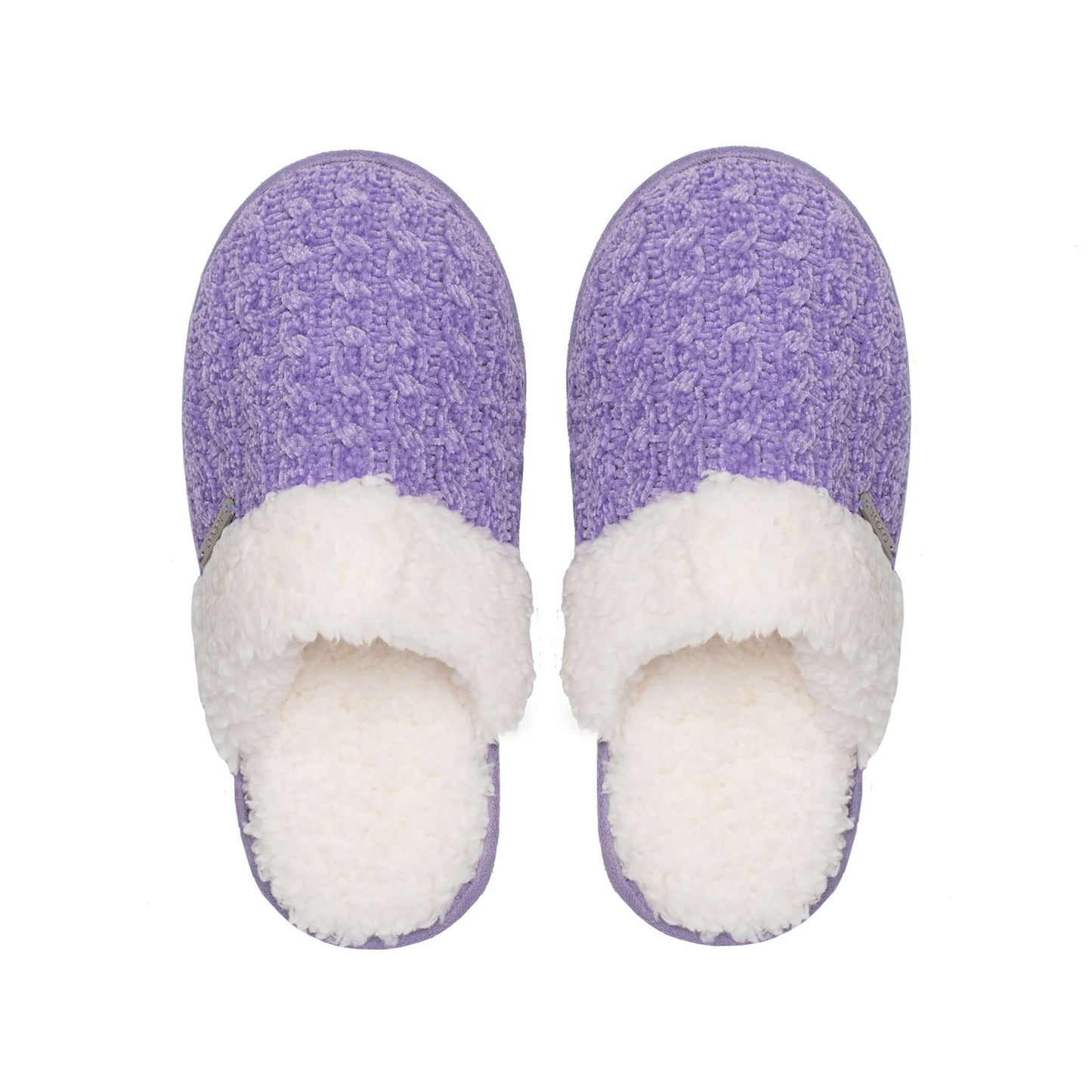 Chenille Creekside Slide Slippers | Lavender