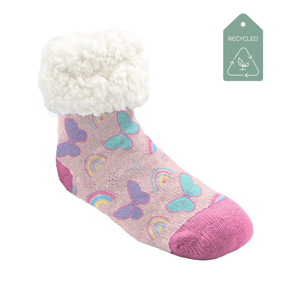 Girls fuzzy slipper socks 2025