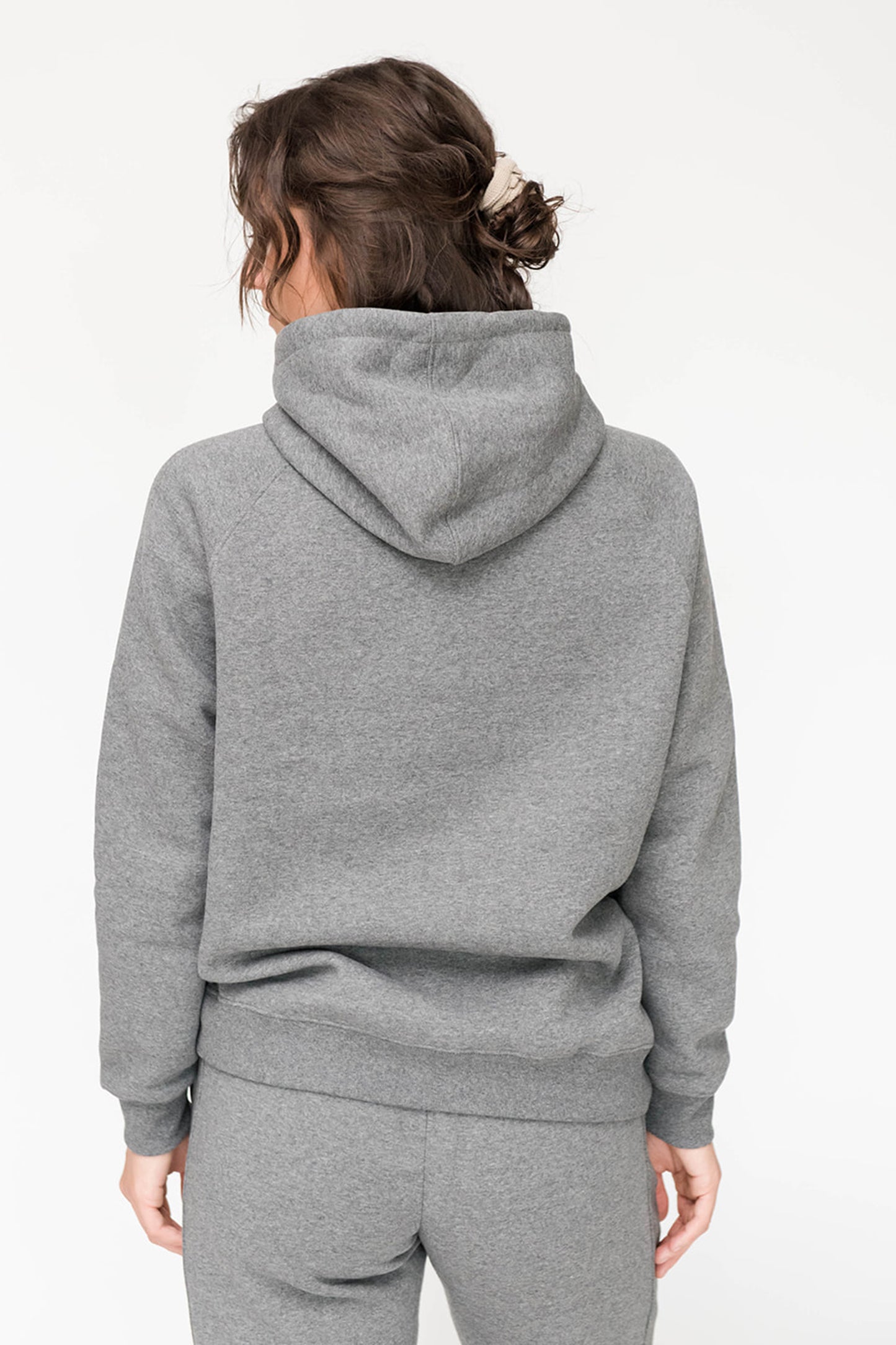 Noa Cozy Hoodie Sweatshirt | It's A Love Thing | Heather Grey