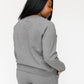 Mila Crew Neck Sweatshirt | Hug It Out | Heather Grey