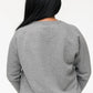 Mila Crew Neck Sweatshirt | Hug It Out | Heather Grey