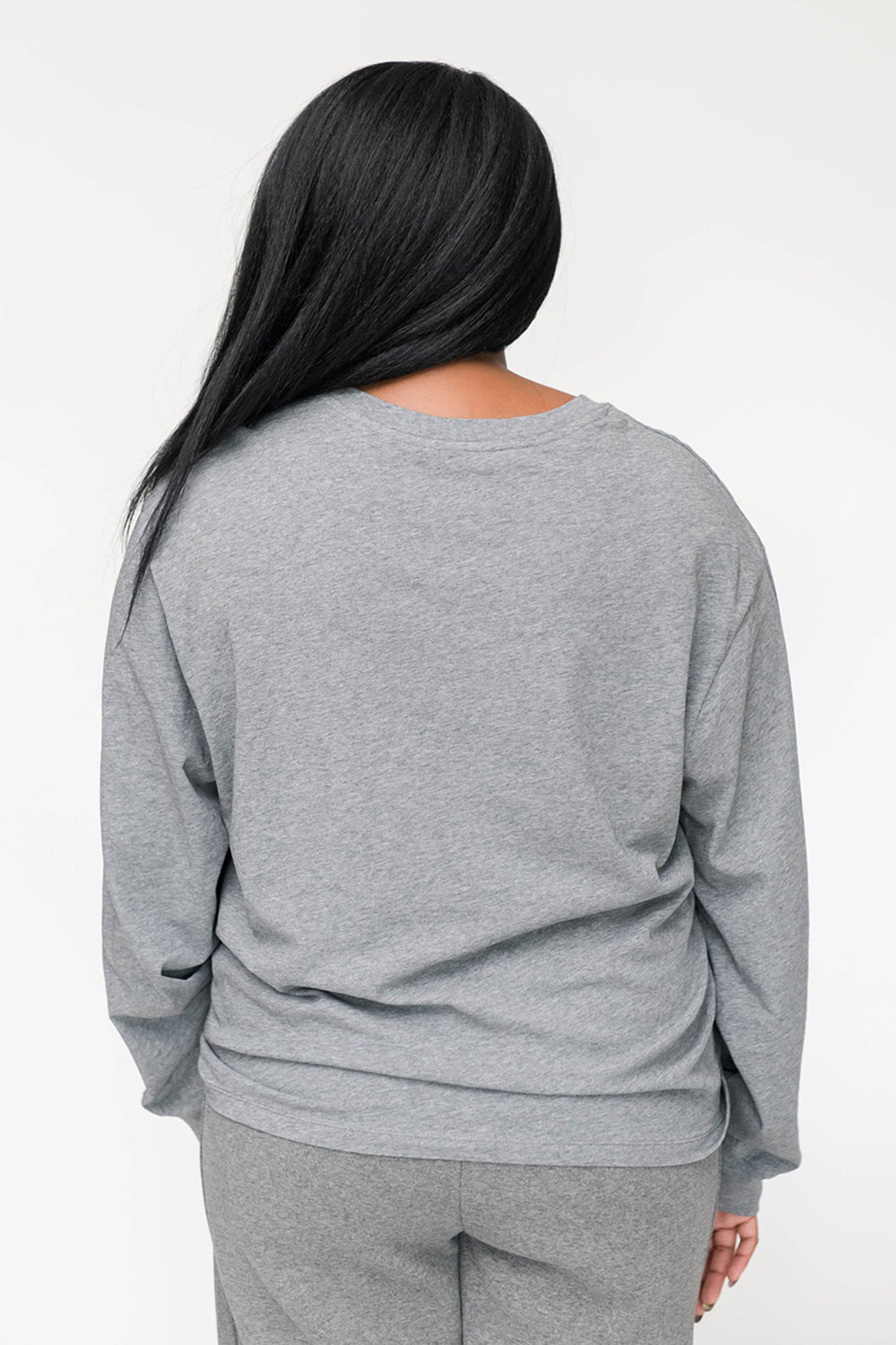 Marin Long Sleeve T-Shirt | Heather Grey