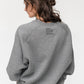 Olivia Oversized Sweatshirt | Heather Grey
