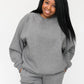 Olivia Oversized Sweatshirt | Heather Grey