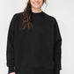 Olivia Oversized Sweatshirt | Black
