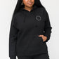 Noa Cozy Hoodie Sweatshirt | It's A Love Thing | Black