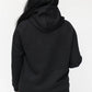Noa Cozy Hoodie Sweatshirt | It's A Love Thing | Black