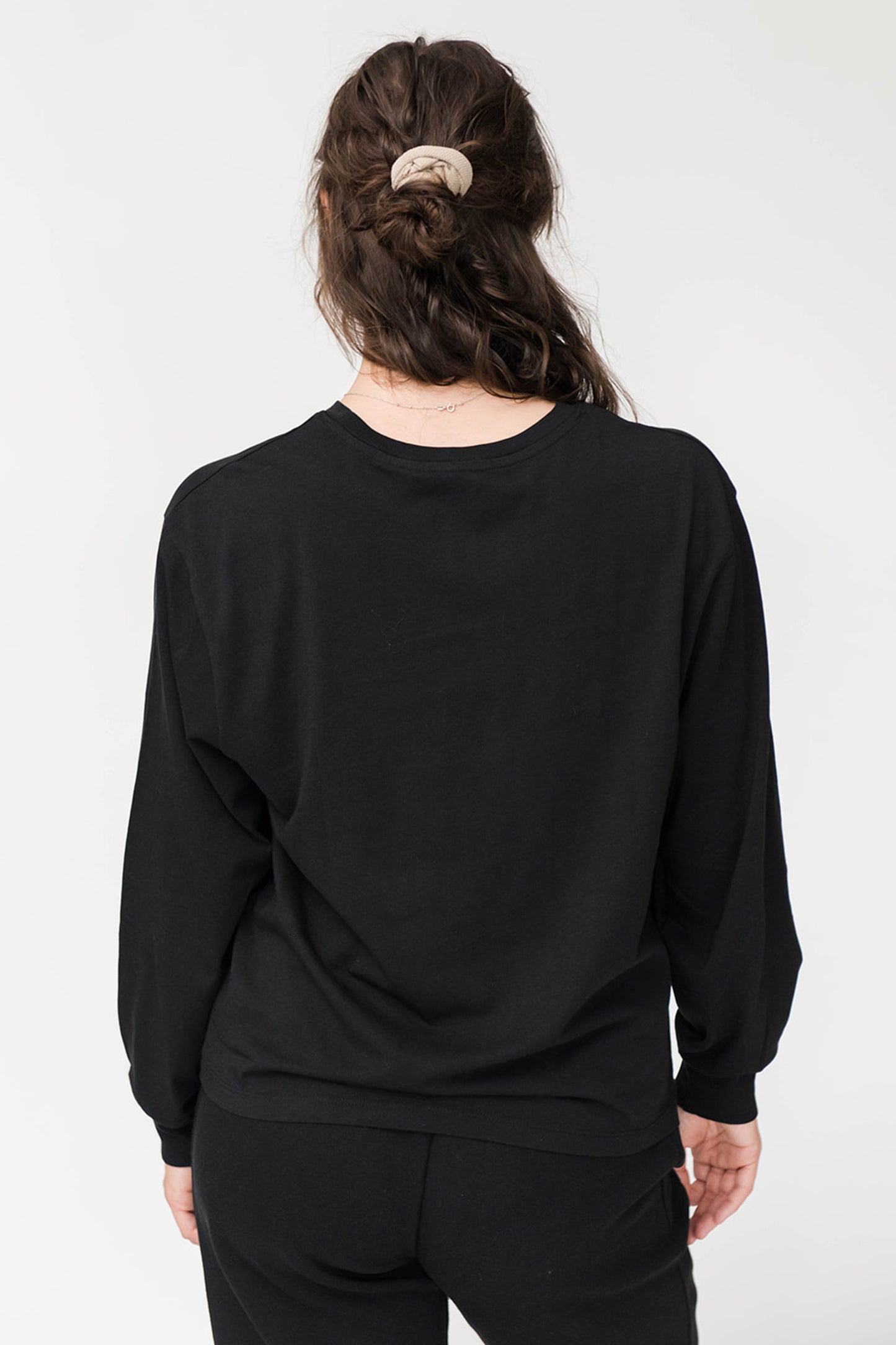 Marin Long Sleeve T-Shirt |Black