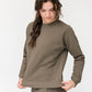 Mila Crew Neck Sweatshirt | Hug It Out | Eucalyptus