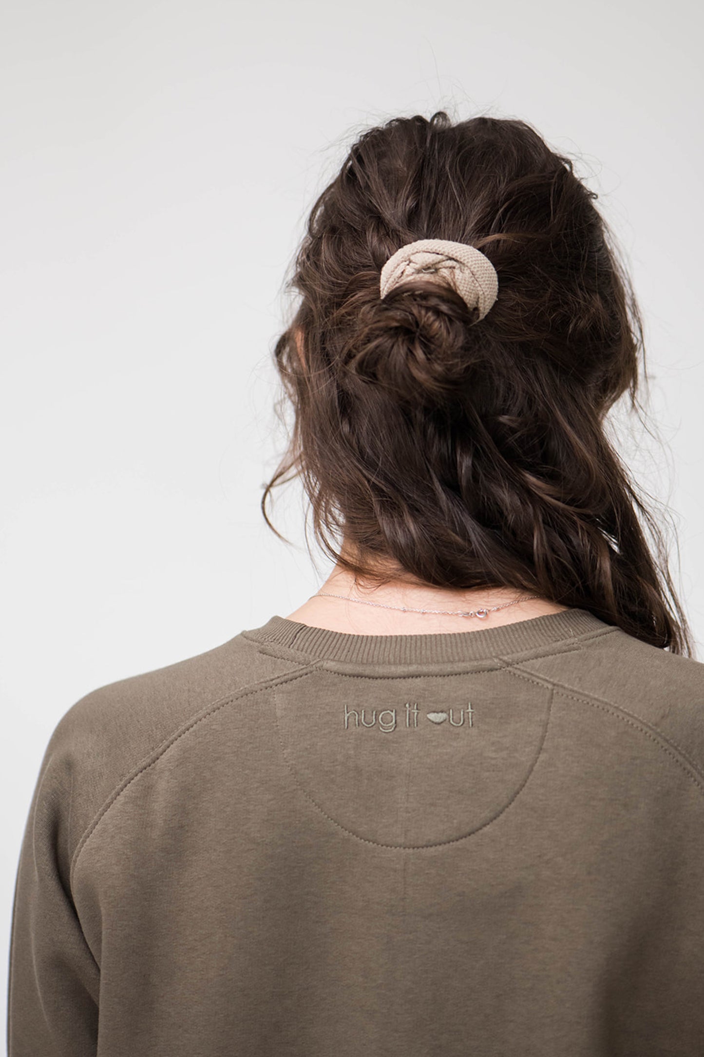 Mila Crew Neck Sweatshirt | Hug It Out | Eucalyptus