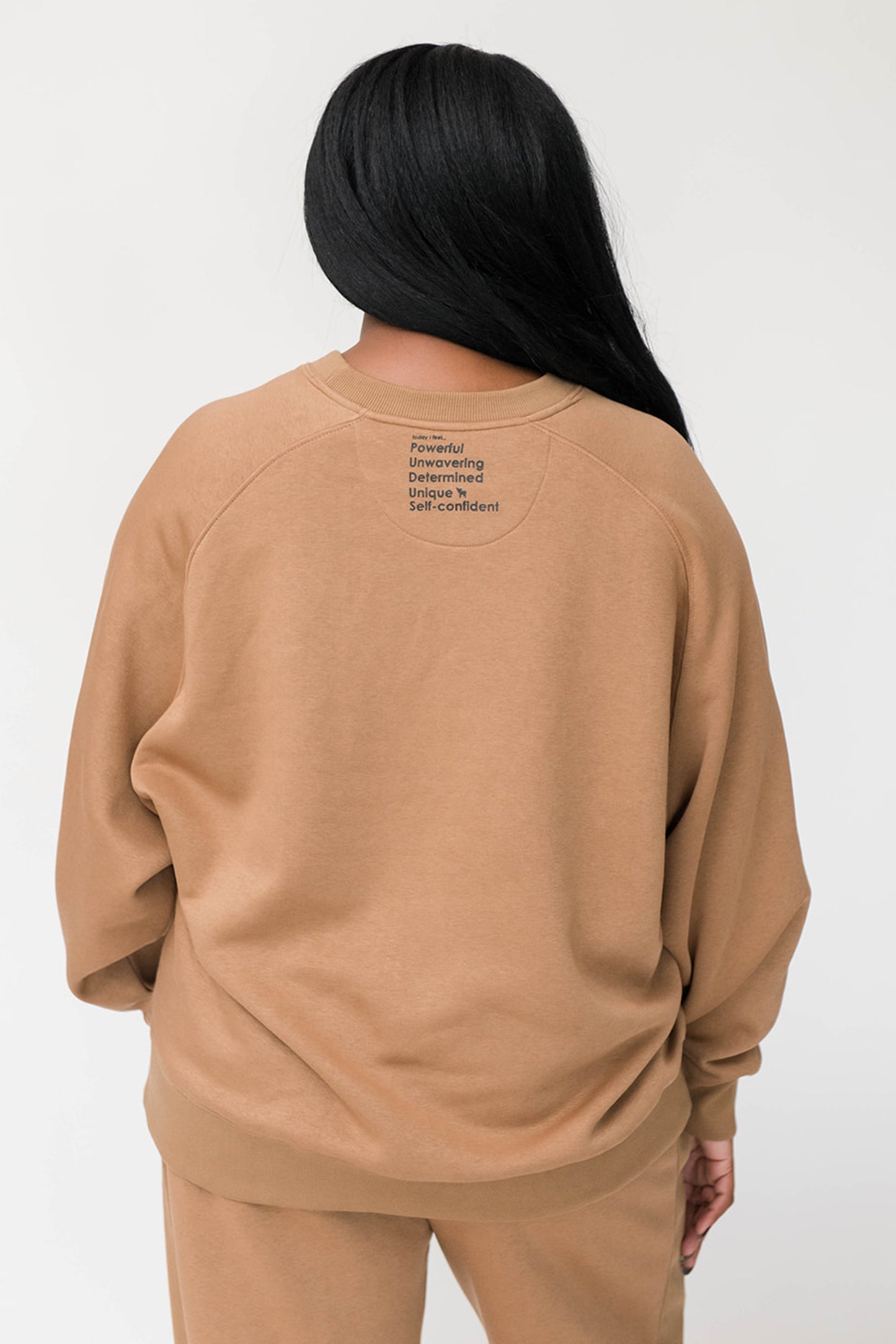 Olivia Oversized Sweatshirt | Burnt Caramel