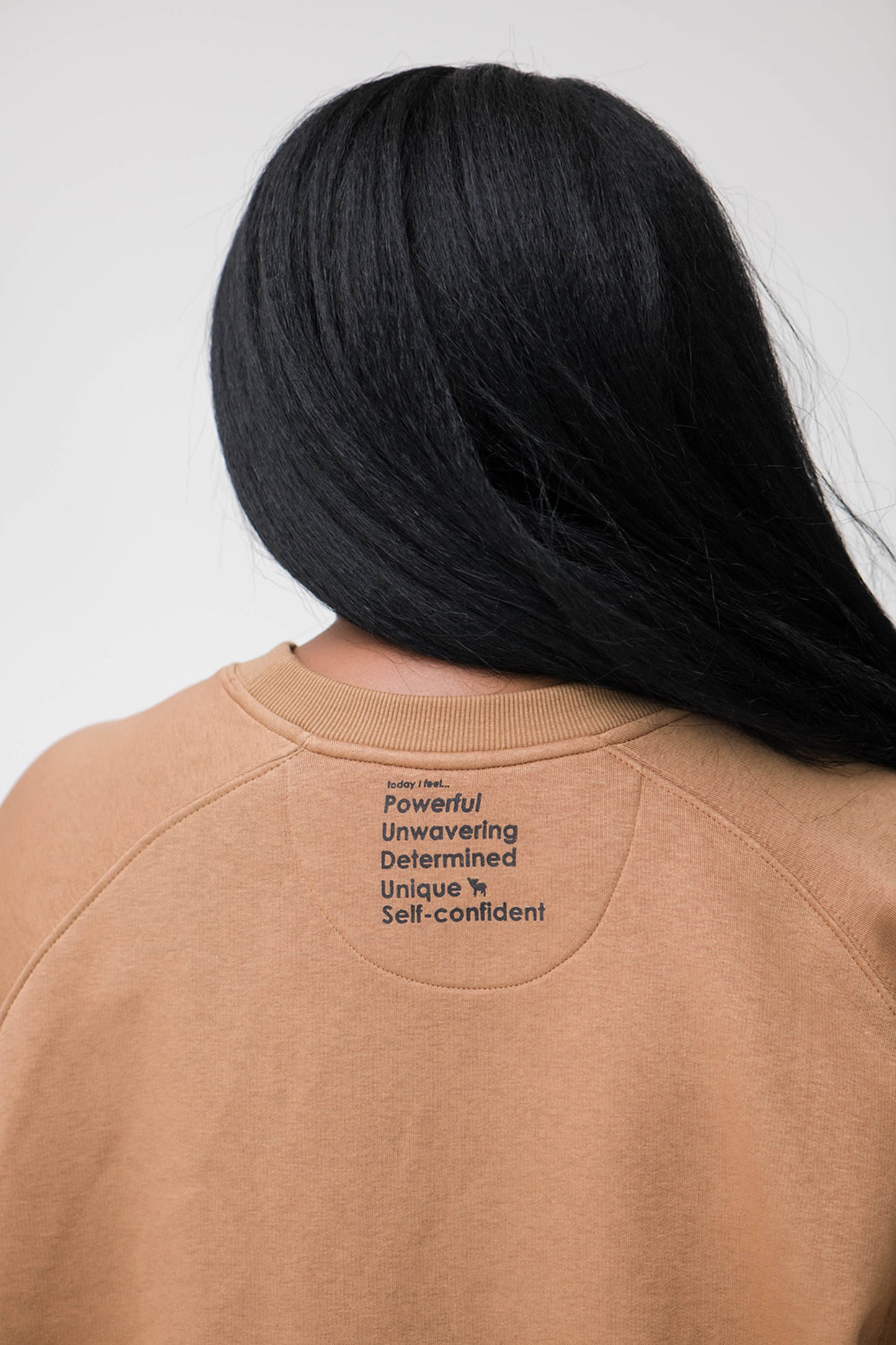 Olivia Oversized Sweatshirt | Burnt Caramel
