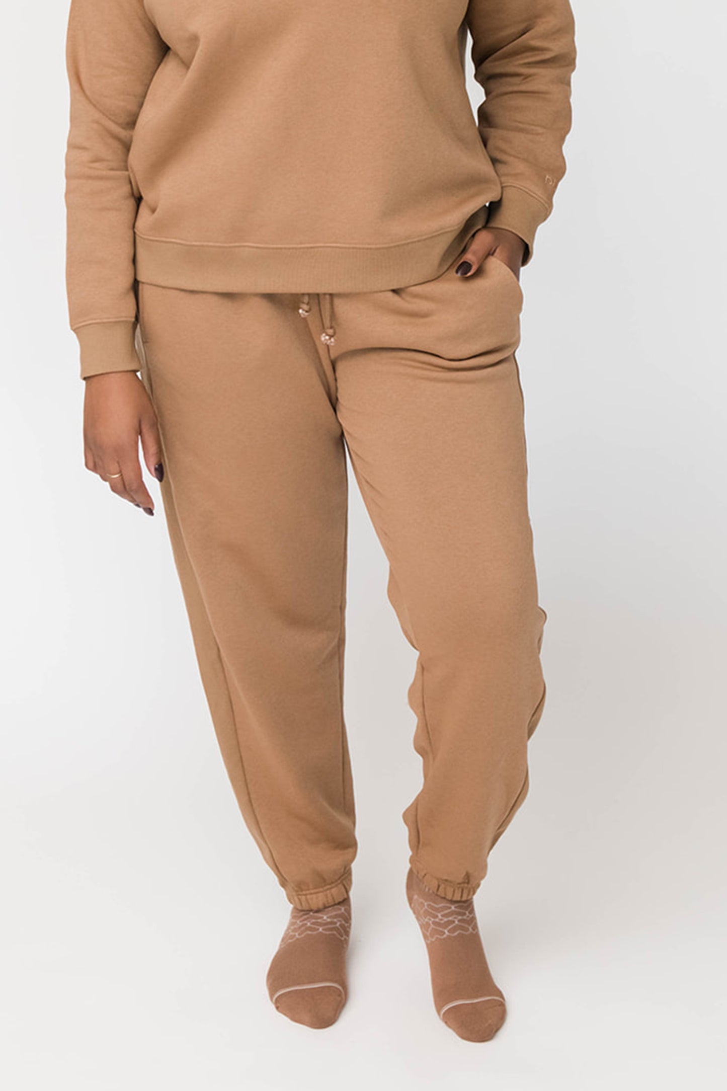 Joss Joggers | Burnt Caramel