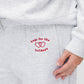 Holiday Joggers | Hugs for the Holidays Pebble Grey