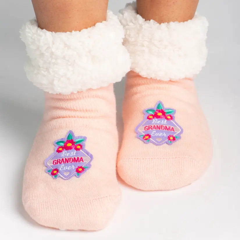 Classic Slipper Socks  Best Grandma – Pudus™ Lifestyle Co.