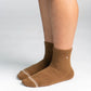 Cushioned Socks | Comfy Quarter Crew | Toasted Coconut