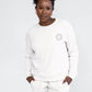 Mila Crew Neck Sweatshirt | Sunshine | White