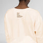 Darin V-Neck 3/4 Sleeve Sweatshirt | Apricot