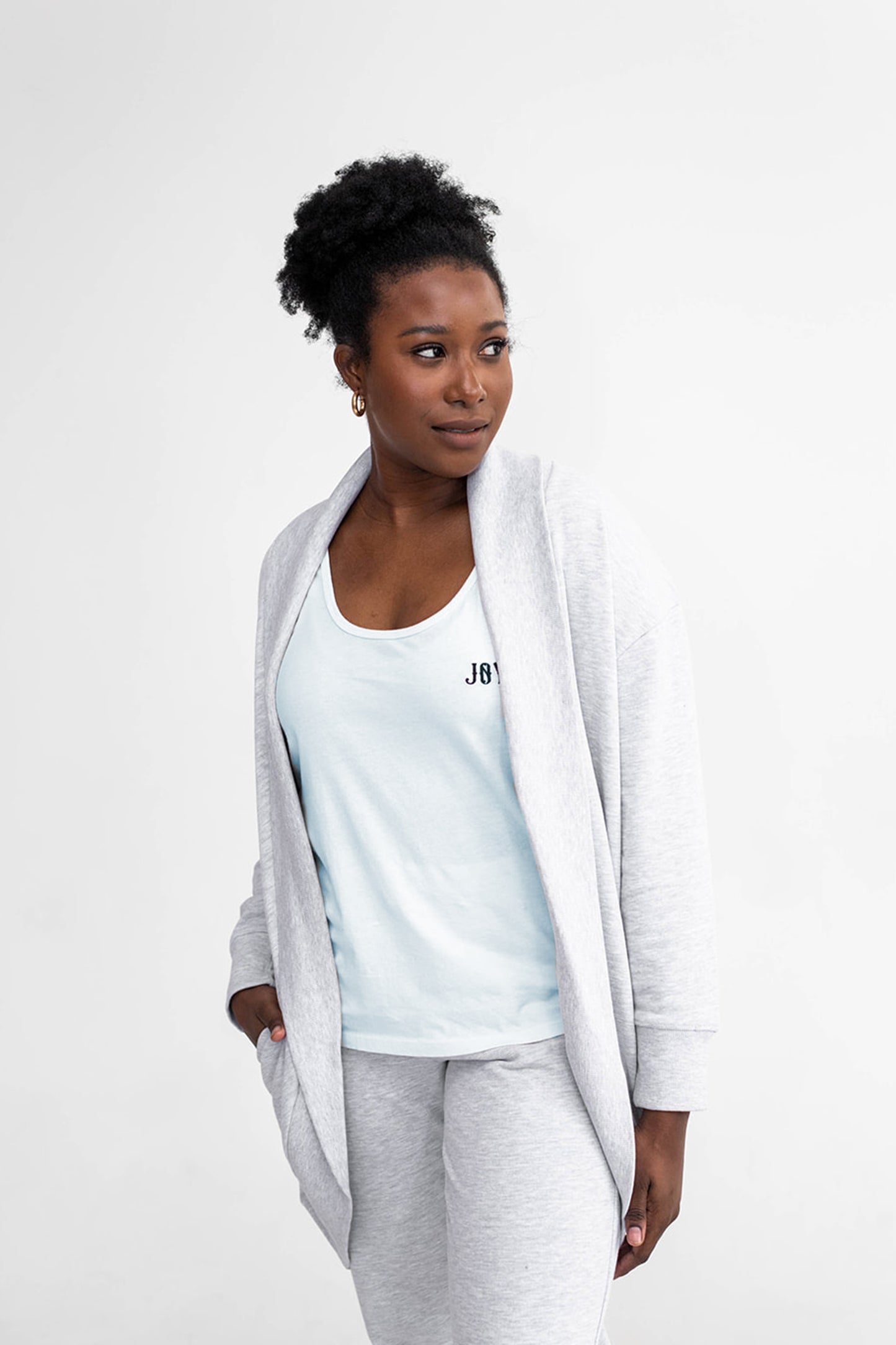 Nikki Boxy Scoop Tank | Dew Drop