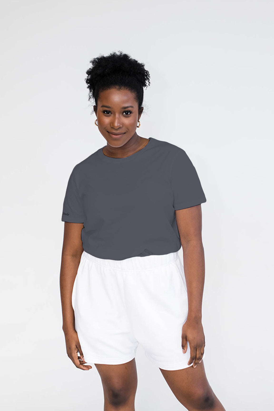 Lilac Classic T-Shirt | Mindfulness x Gratitude | Gray Dawn