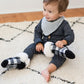 Lumberjack White - Kids & Toddler Recycled Slipper Socks