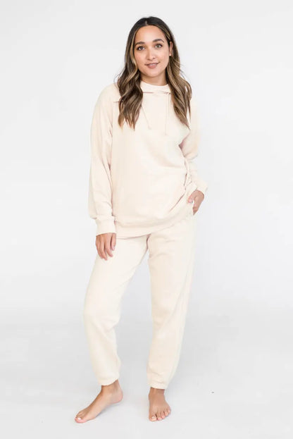 Noa Cozy Hoodie Sweatshirt | Live Well | Cloud