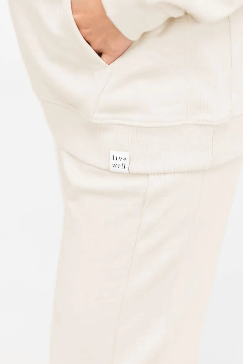 Noa Cozy Hoodie Sweatshirt | Live Well | Cloud