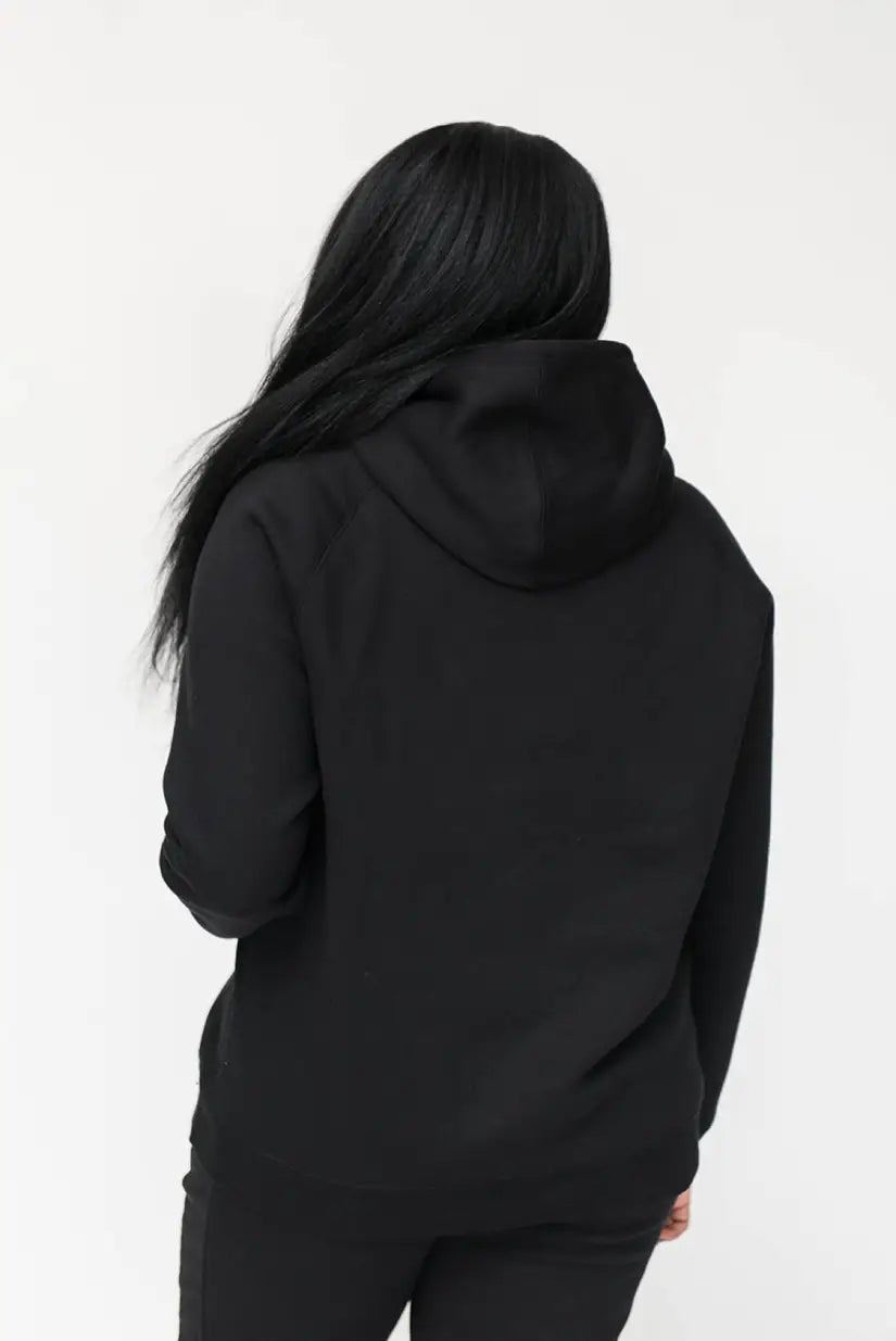 Noa Cozy Hoodie Sweatshirt | Live Well | Black