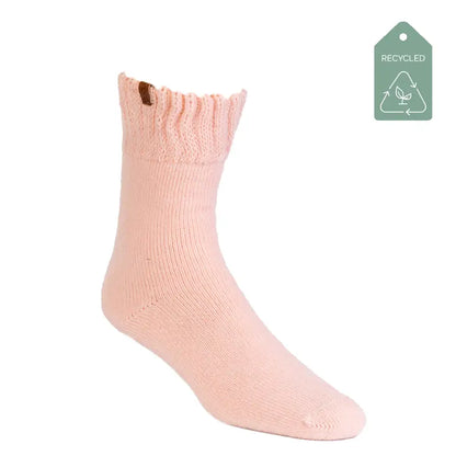 Pink Boot Socks - Adult Short