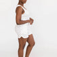 Riley Relaxed Henley Sleep Tank | Ivory