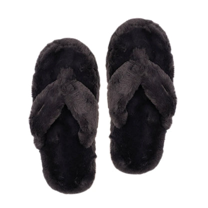 Charcoal | Recycled Cottontail Flip Flop Slippers