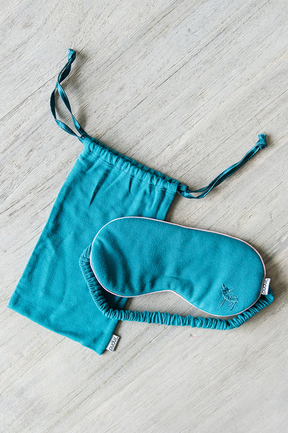 Eye Mask | Tonal Pudu | Harbour Blue