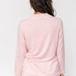 Korrah Pajama Shirt | Pink Dogwood