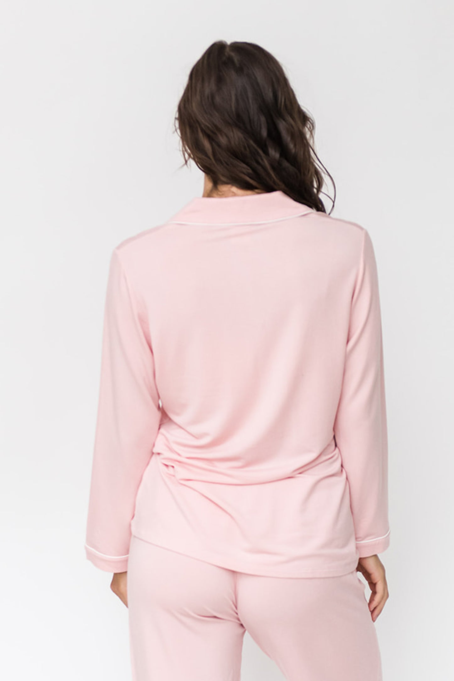 Korrah Pajama Shirt | Pink Dogwood