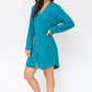 Gracie Sleep Shirt Dress | Harbour Blue