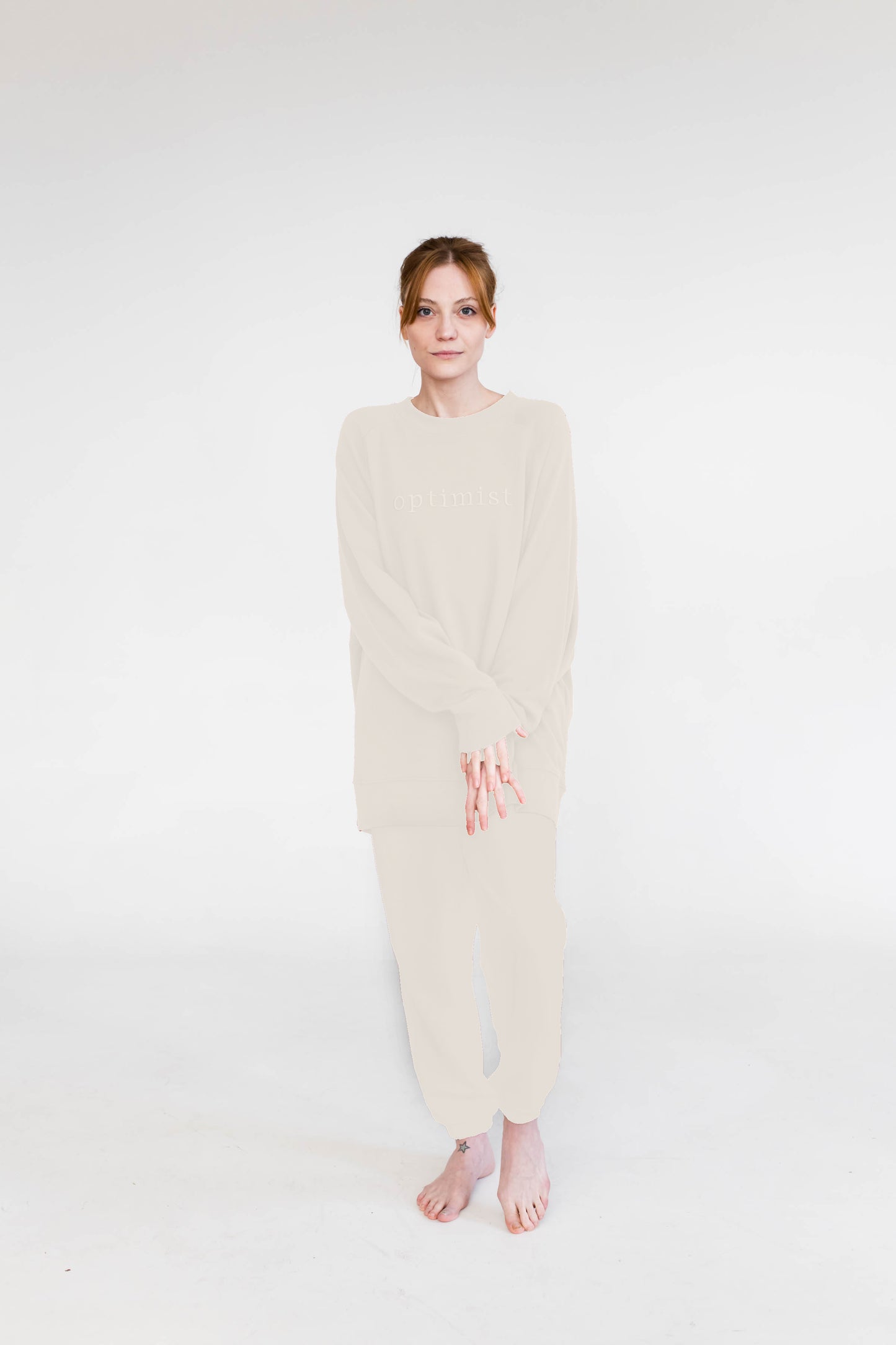 Olivia Oversized Sweatshirt | Optimist | Cloud