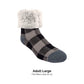Gift Box - Cozy Couple | Lumberjack Grey & Geometric Black