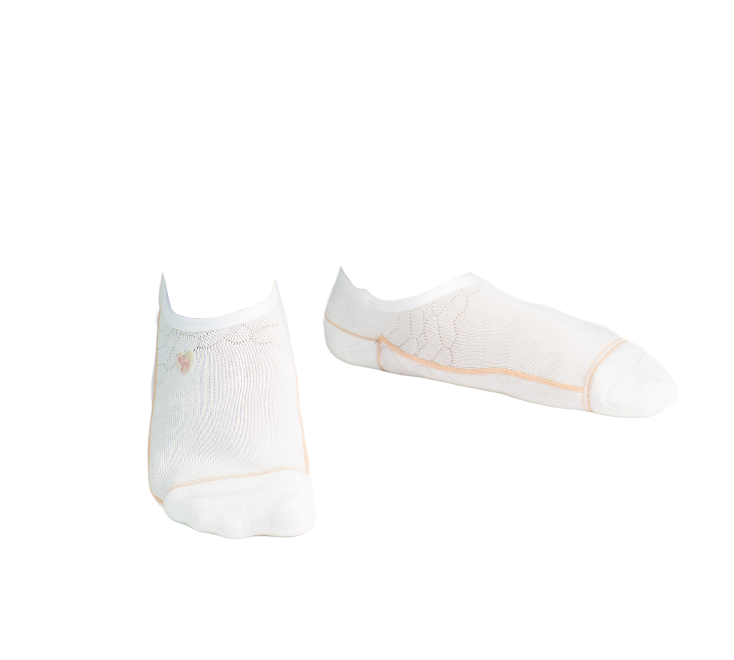 Bamboo Socks | No Fuss No-Show | Star White
