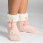 Classic Slipper Socks | Pink Dogwood Chenille