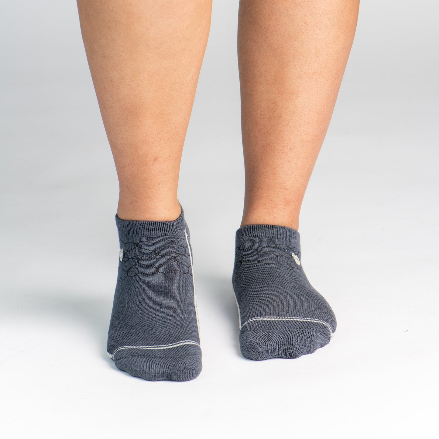 Bamboo Socks | Everyday Ankle | Gray Dawn