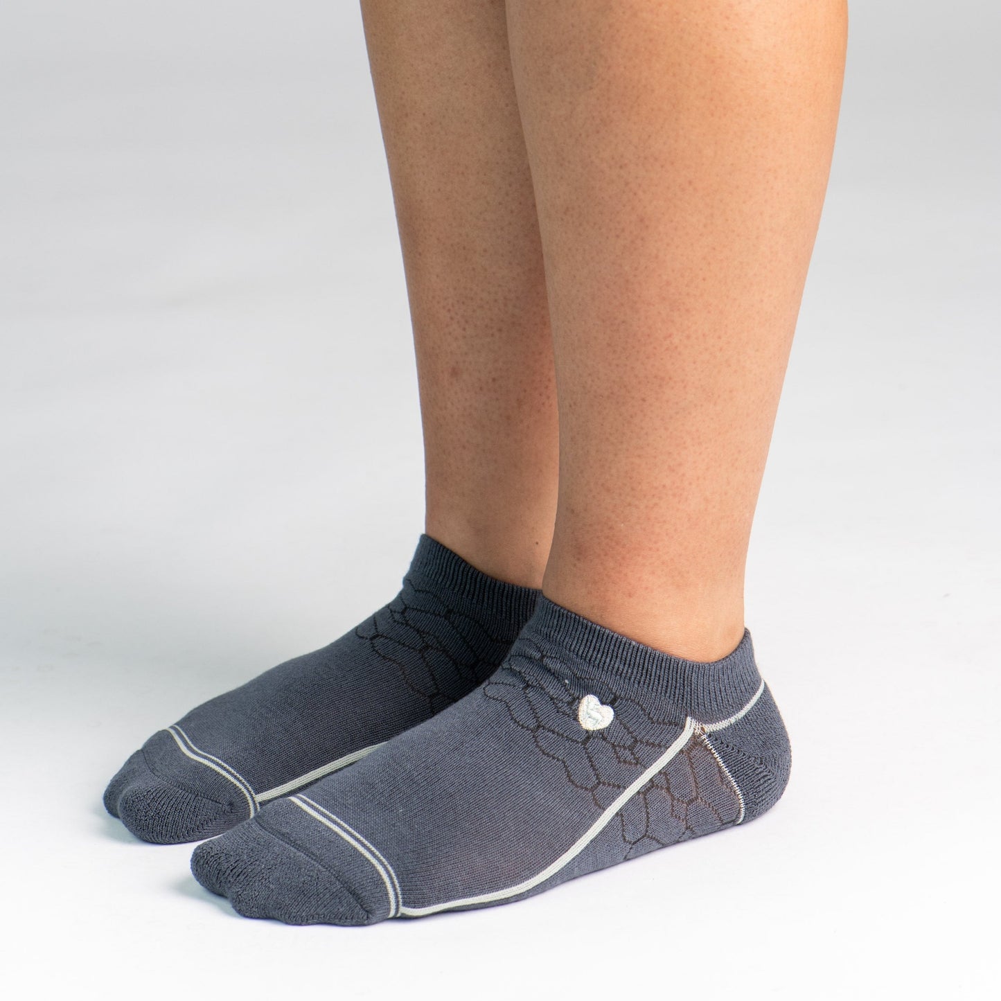 Bamboo Socks | Everyday Ankle | Gray Dawn