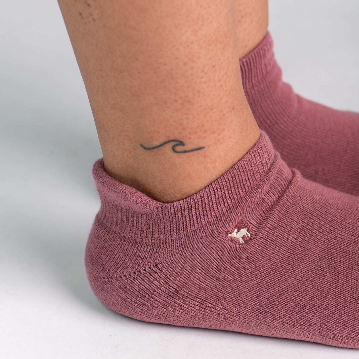 Cushioned Socks | Comfy Ankle | Tea Rose