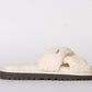 Carlie Criss Cross Recycled Slipper | Cloud