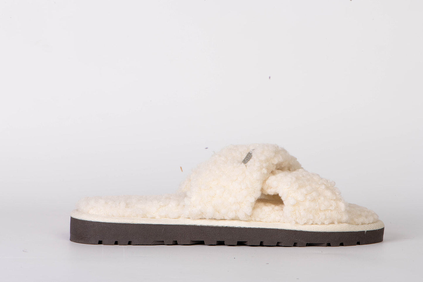 Carlie Criss Cross Recycled Slipper | Cloud