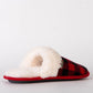 Creekside Slide Slippers | Lumberjack Red