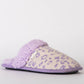 Pastel Creekside Slide Slippers | Cheetah Lavender