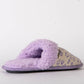 Pastel Creekside Slide Slippers | Cheetah Lavender